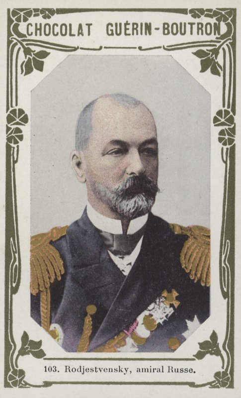 Rodjestvensky, amiral Russe (farget bilde) av French School