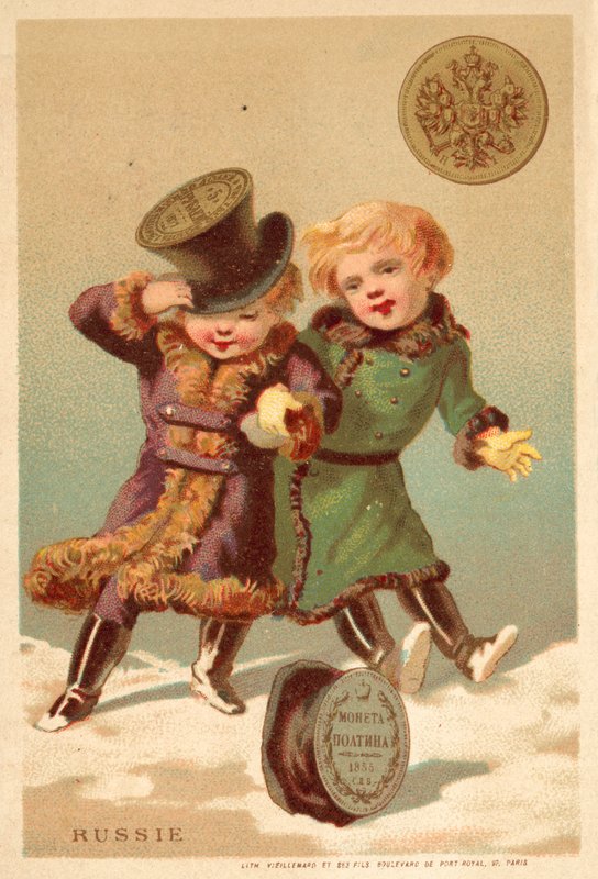 Russland (chromolitho) av French School