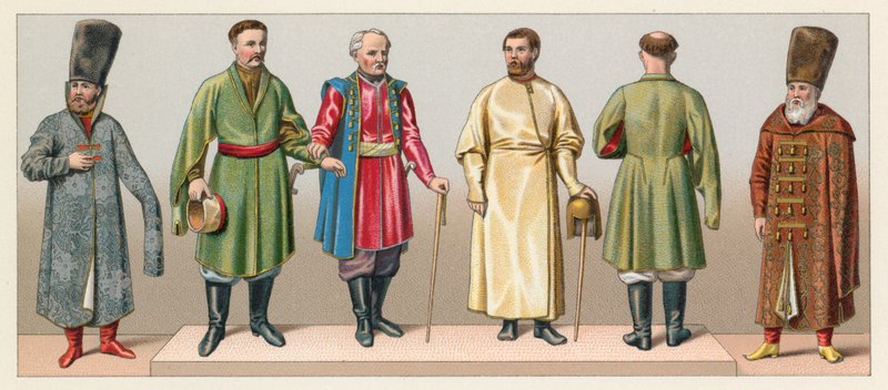 Russland kostyme av French School