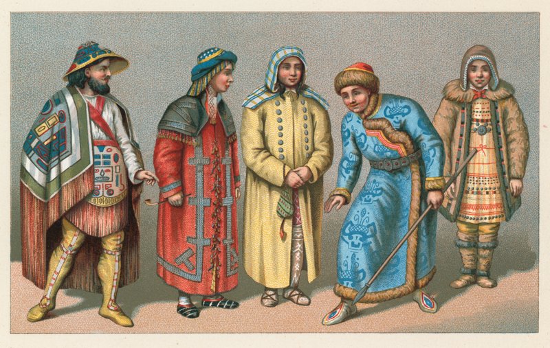 Russland kostyme av French School