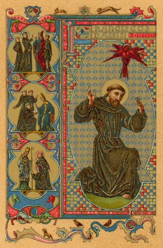 S Franciscus DAssisi av French School