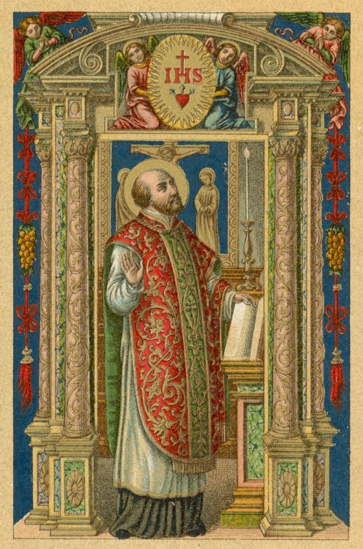S Ignatius De Loyola av French School