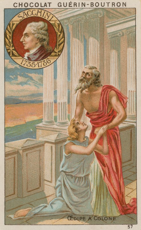 Sacchini, Oedipus til Columbus av French School