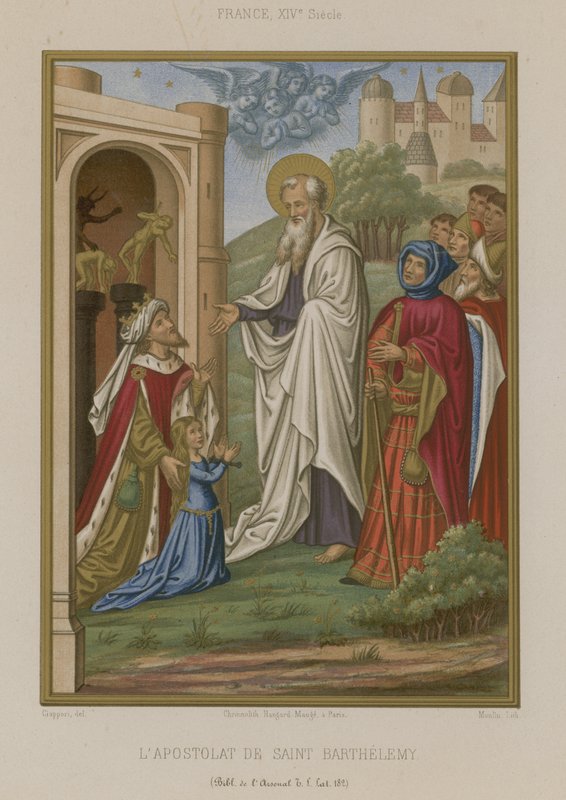 Saint Bartholomew apostelen av French School