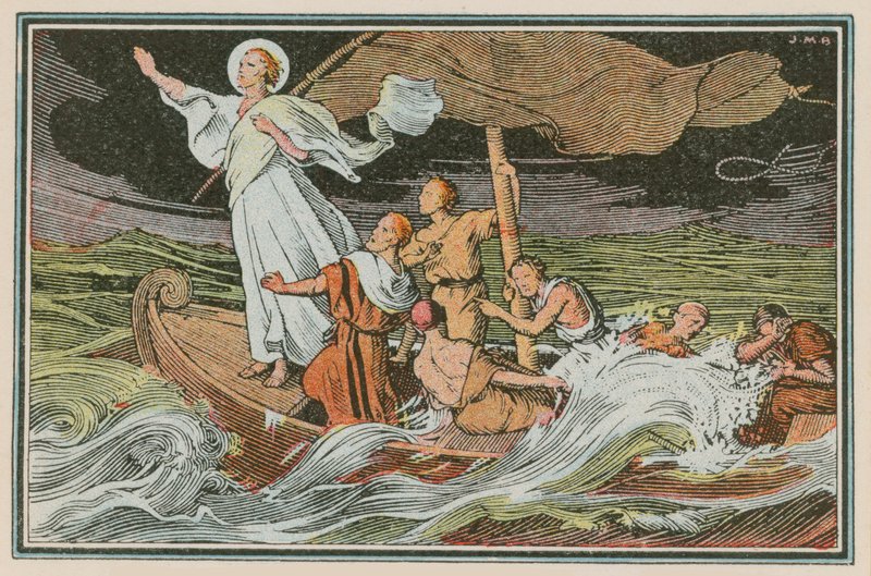Scene fra Jesu liv av French School