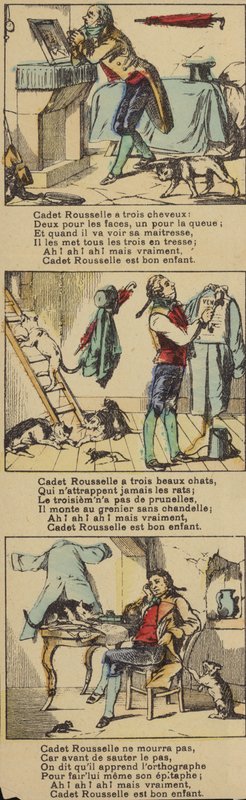 Scener fra Cadet Rousselle av French School