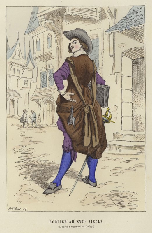 Forsker, 1600-tallet av French School