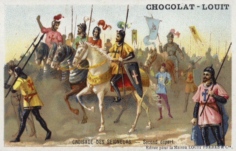 Andre avgang av Princes Crusade, 1st Crusade, 1096 av French School