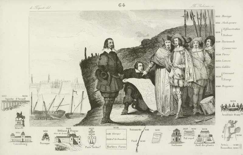 Beleiring av La Rochelle, Frankrike, 1627-1628 av French School