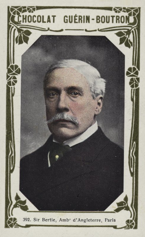 Sir Bertie, Ambassadeur dAngleterre, Paris (farget bilde) av French School