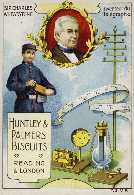 Sir Charles Wheatstone, engelsk vitenskapsmann og oppfinner av French School