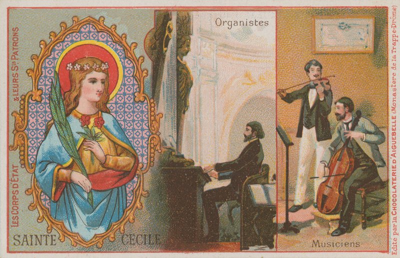 St Cecilia, organist og musikere av French School