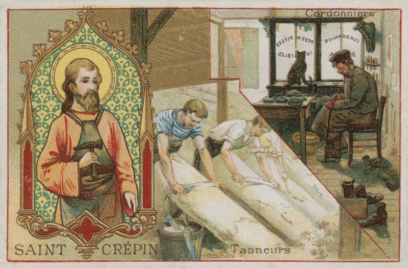 St Crispin, skomakere og garvere av French School