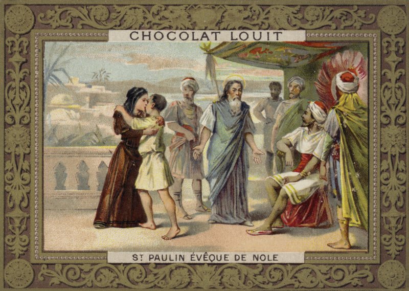 St. Paulinus, biskop av Nola av French School