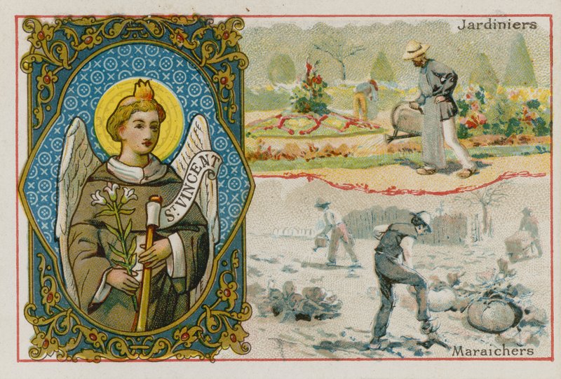 St Vincent, gartnere og grønnsaksdyrkere av French School