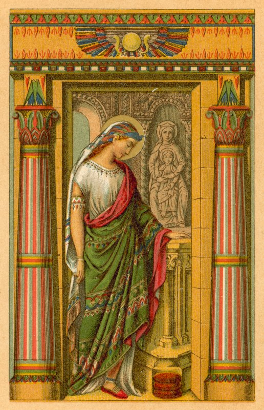 Sta Maria Egyptiana av French School