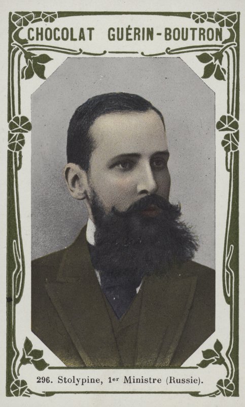 Stolypin, statsminister, Russland (farget bilde) av French School