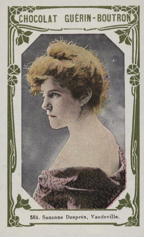Suzanne Despres, Vaudeville (farget bilde) av French School