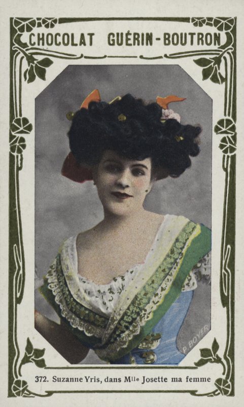 Suzanne Yris, i Mademoiselle Josette min kone (farget bilde) av French School