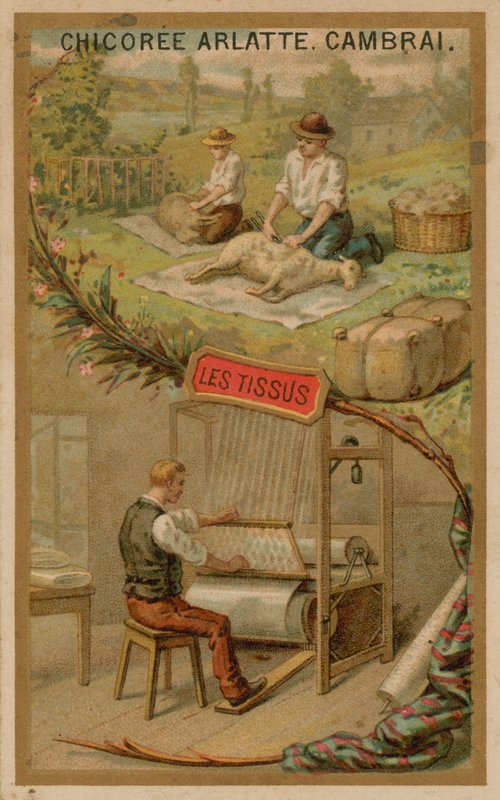 Tekstiler av French School