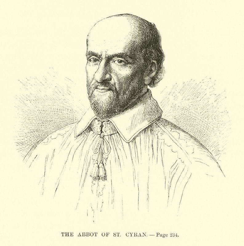 Abbeden av St Cyran av French School