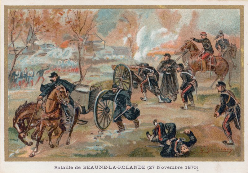 Slaget ved Beaune-La-Rolande av French School