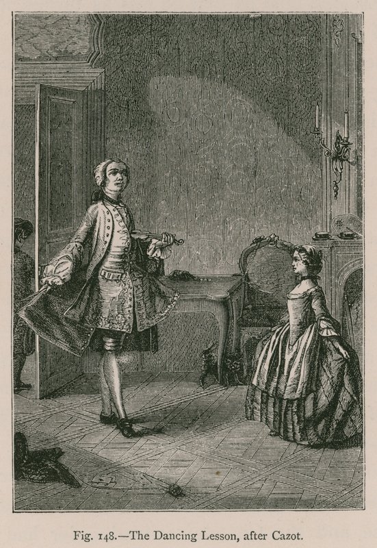 Danseleksjonen, etter Cazot av French School