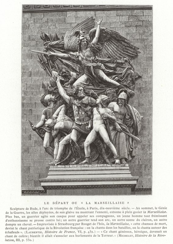 The Departure, eller La Marseillaise av French School
