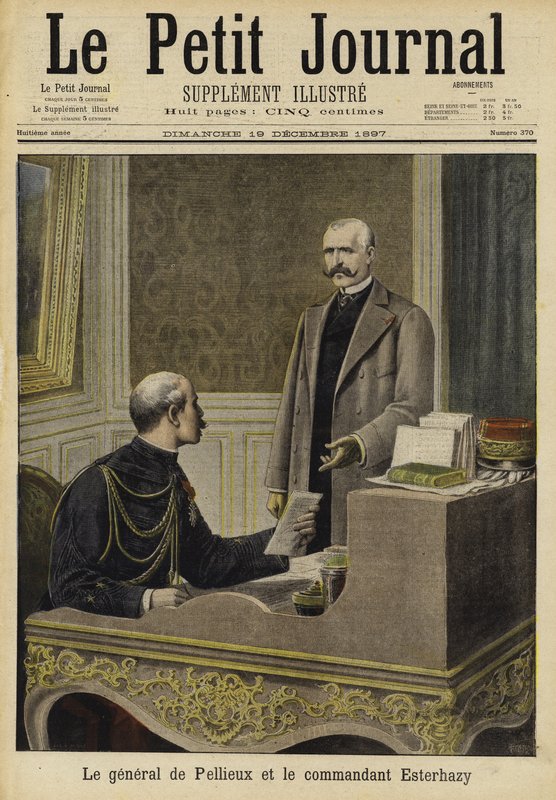 Dreyfus-affæren, 1897 av French School