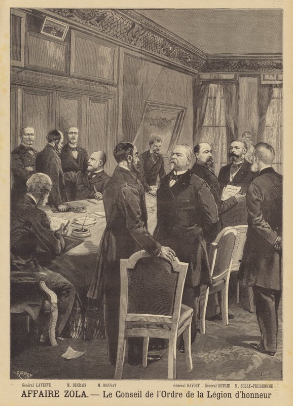 Emile Zola-injuriesaken - Rådet for Legion d