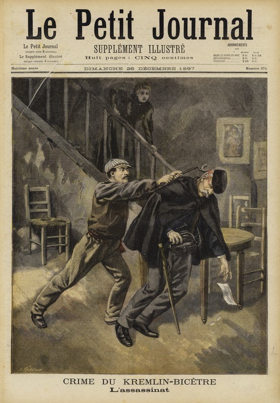 Kreml-Bicetre-drapet, Paris, 1897 av French School