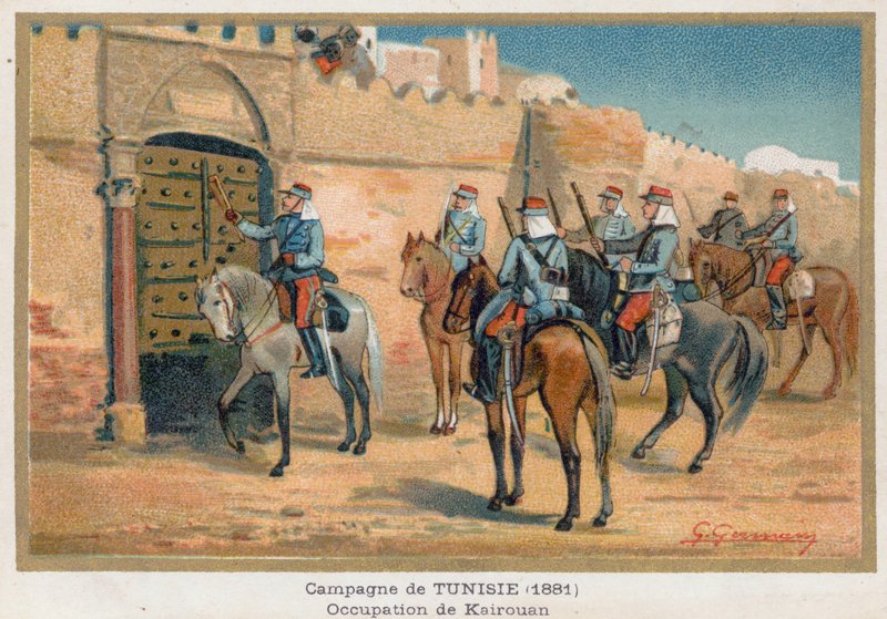 Okkupasjonen av Kairouan av French School