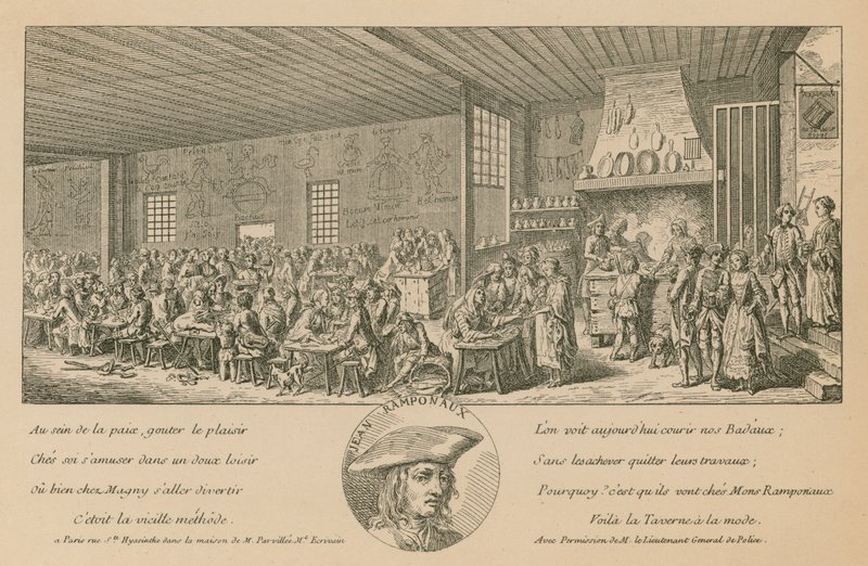 Ramponaux Taverna av French School