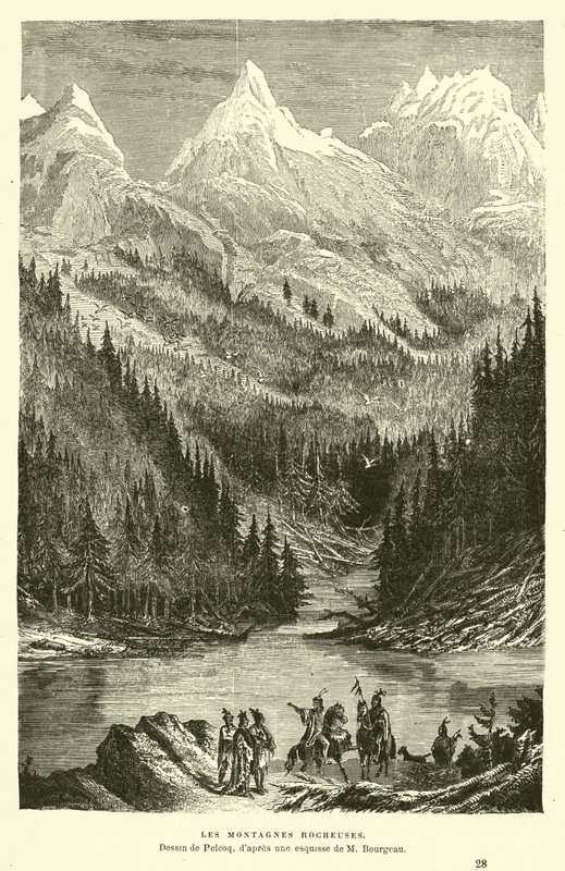 Rocky Mountains av French School
