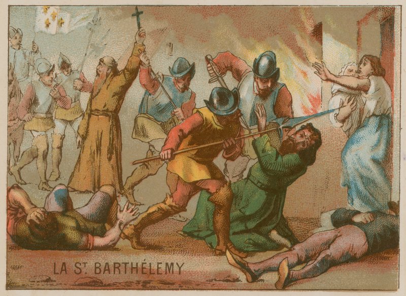 Massakren på St. Bartholomews dag av French School