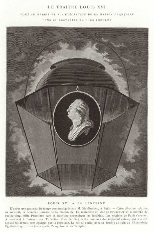Forræderen Louis XVI, den franske revolusjonen av French School