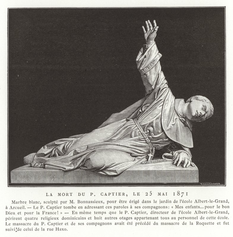 Pere Captiers død, 25. mai 1871 av French School