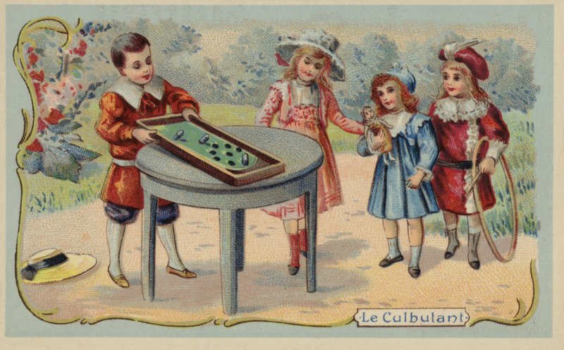 Spillet Culbuto (chromolitho) av French School