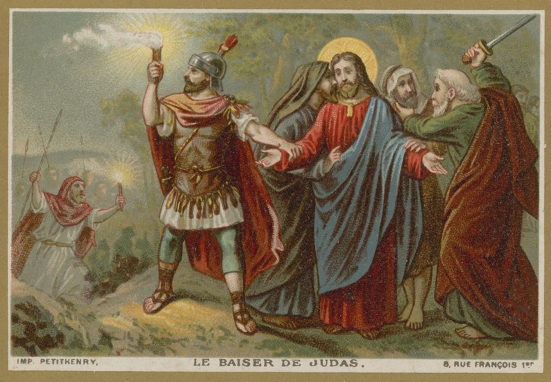 Kysset til Judas av French School