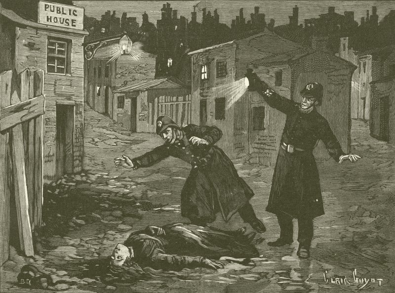 Den siste forbrytelsen til Jack The Ripper av French School