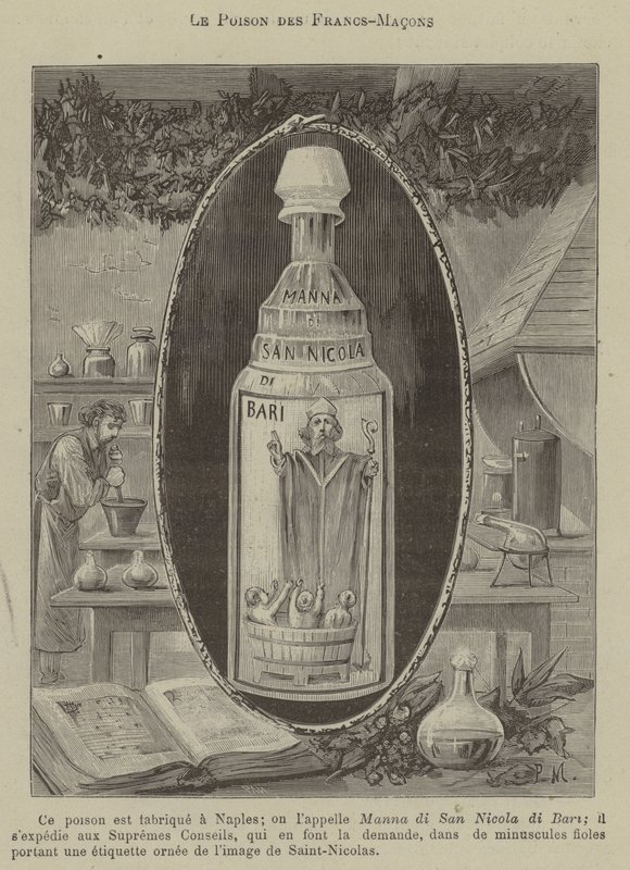 Frimurernes gift (gravering) av French School