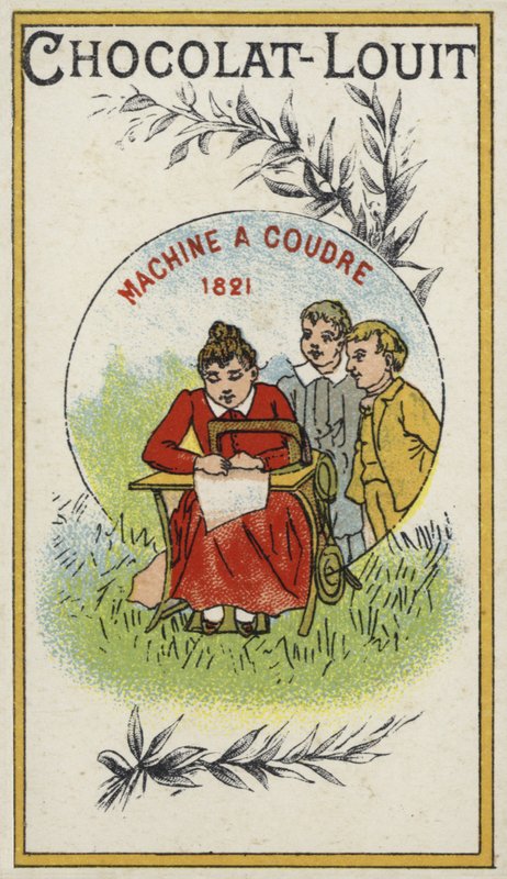 Symaskinen, 1821 av French School