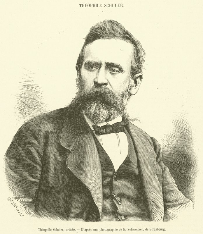 Theophile Schuler, artiste (gravering) av French School