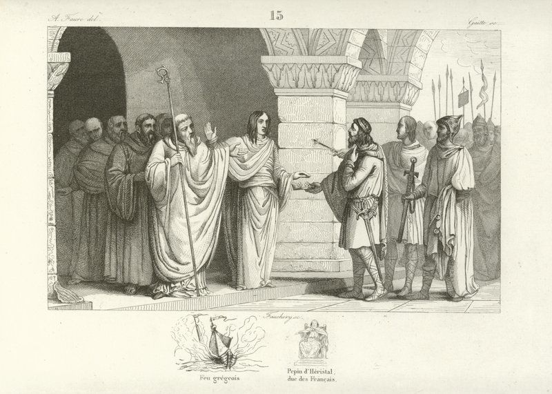 Theuderic III, kongen av frankerne av French School