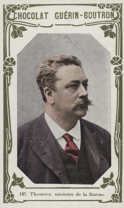 Thomson, marineminister (farget bilde) av French School