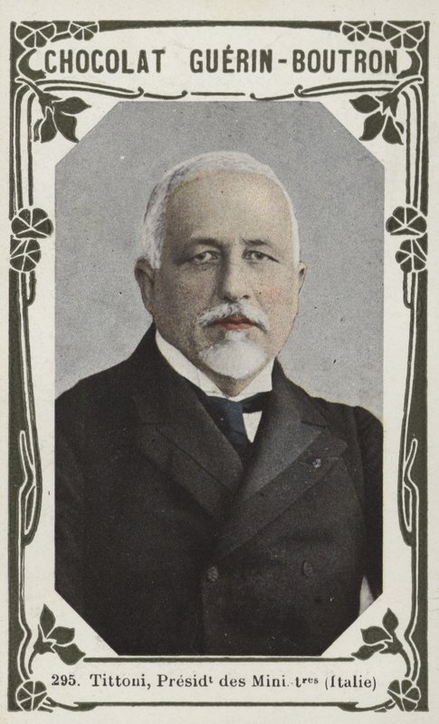 Tittoni, ministerpresident, Italia (farget bilde) av French School