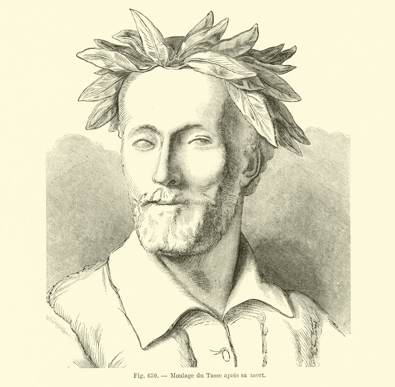 Torquato Tasso , italiensk poet av French School