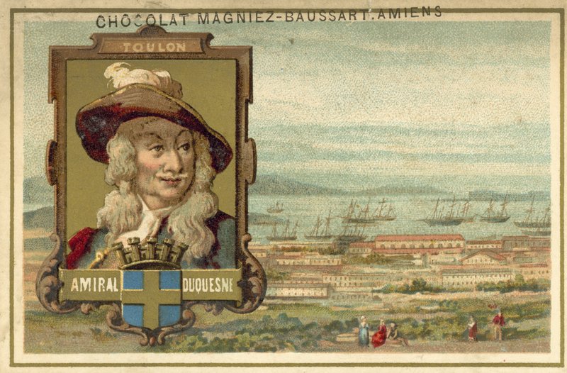Toulon - Admiral Duquesne av French School