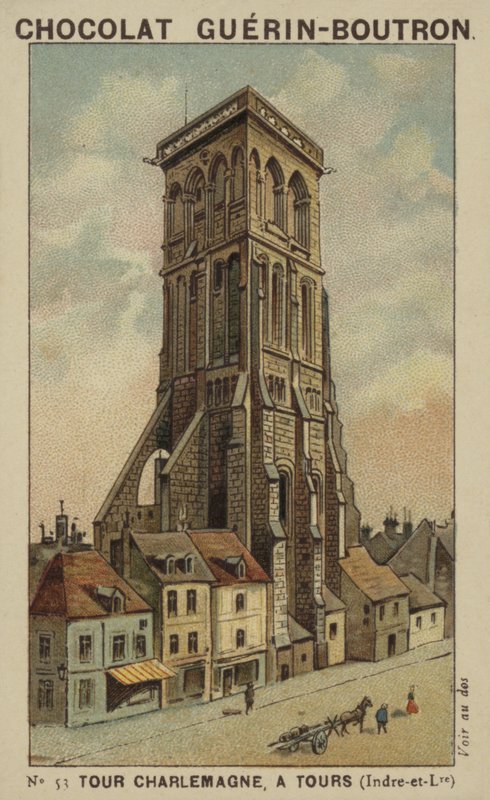 Charlemagne Tower, i Tours, Indre-et-Loire av French School