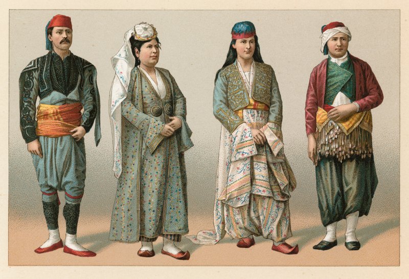 Tyrkia kostyme av French School